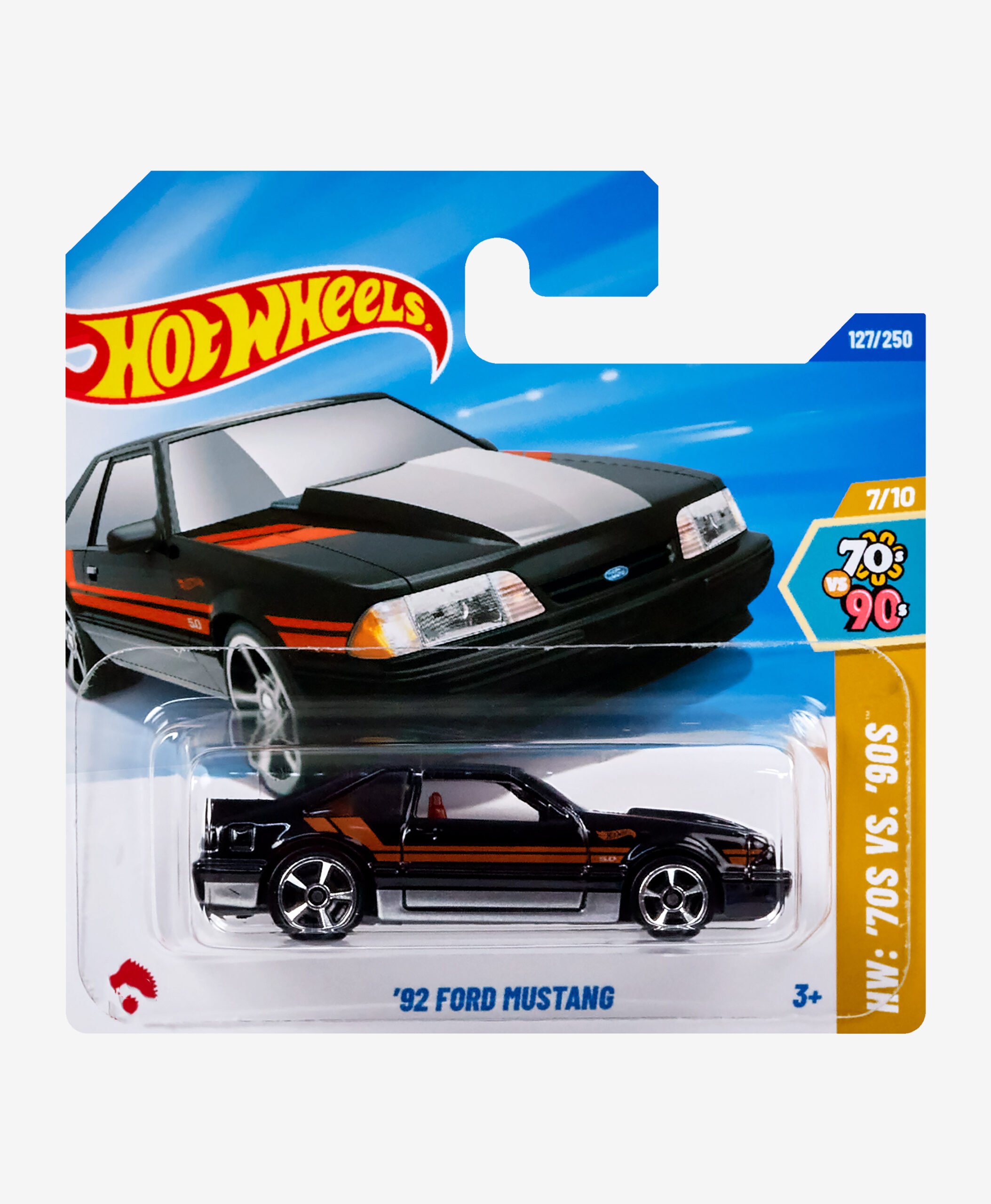 ミニカー Hot Wheels Ford MUSTANG GT Hot Wheels Premium Ford Mustang '69 Pojazd 1:43, oficjalnie