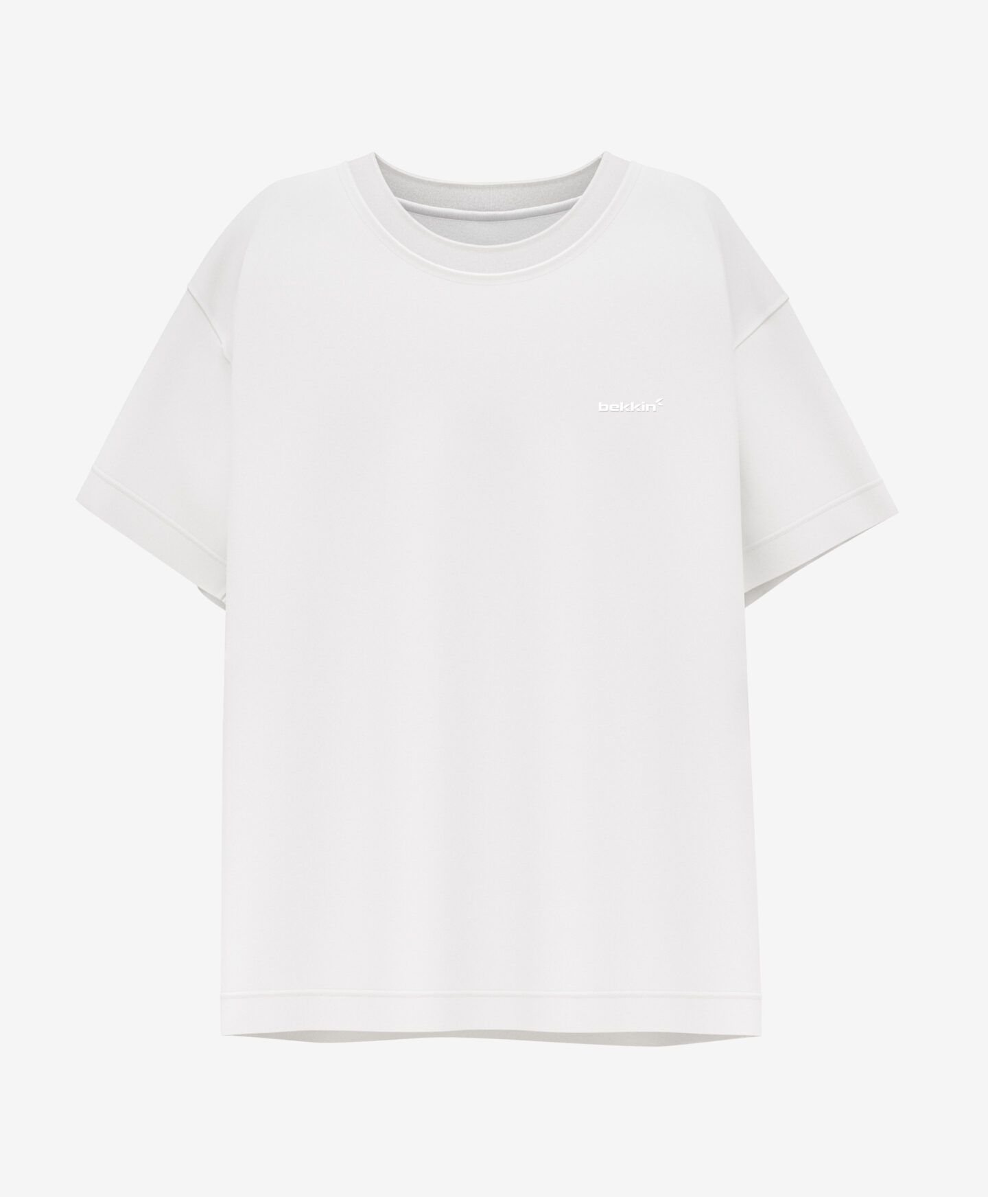 t-shirt oversize bianca ragazza