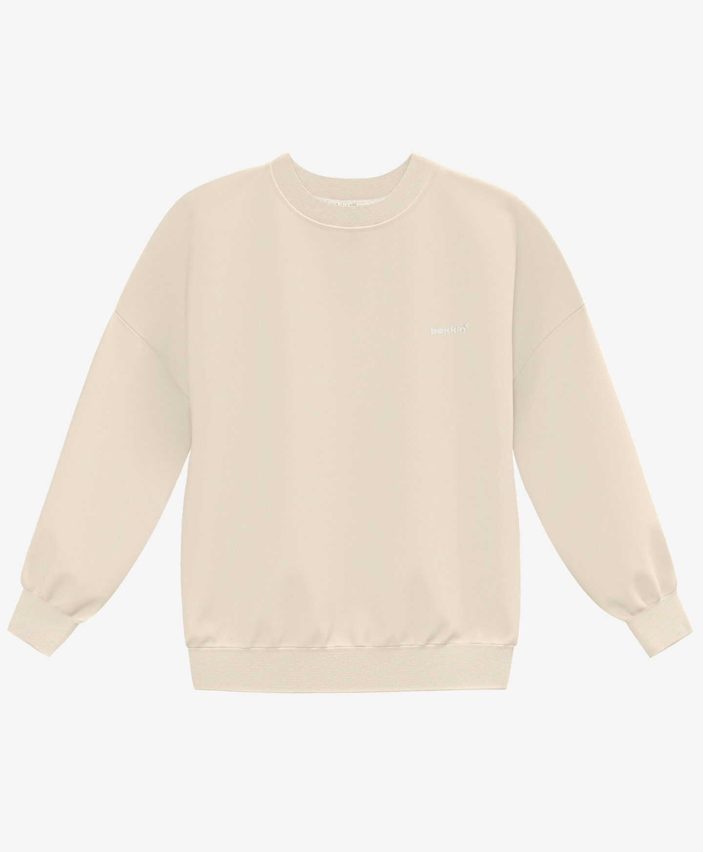felpa color crema ragazza bekkin