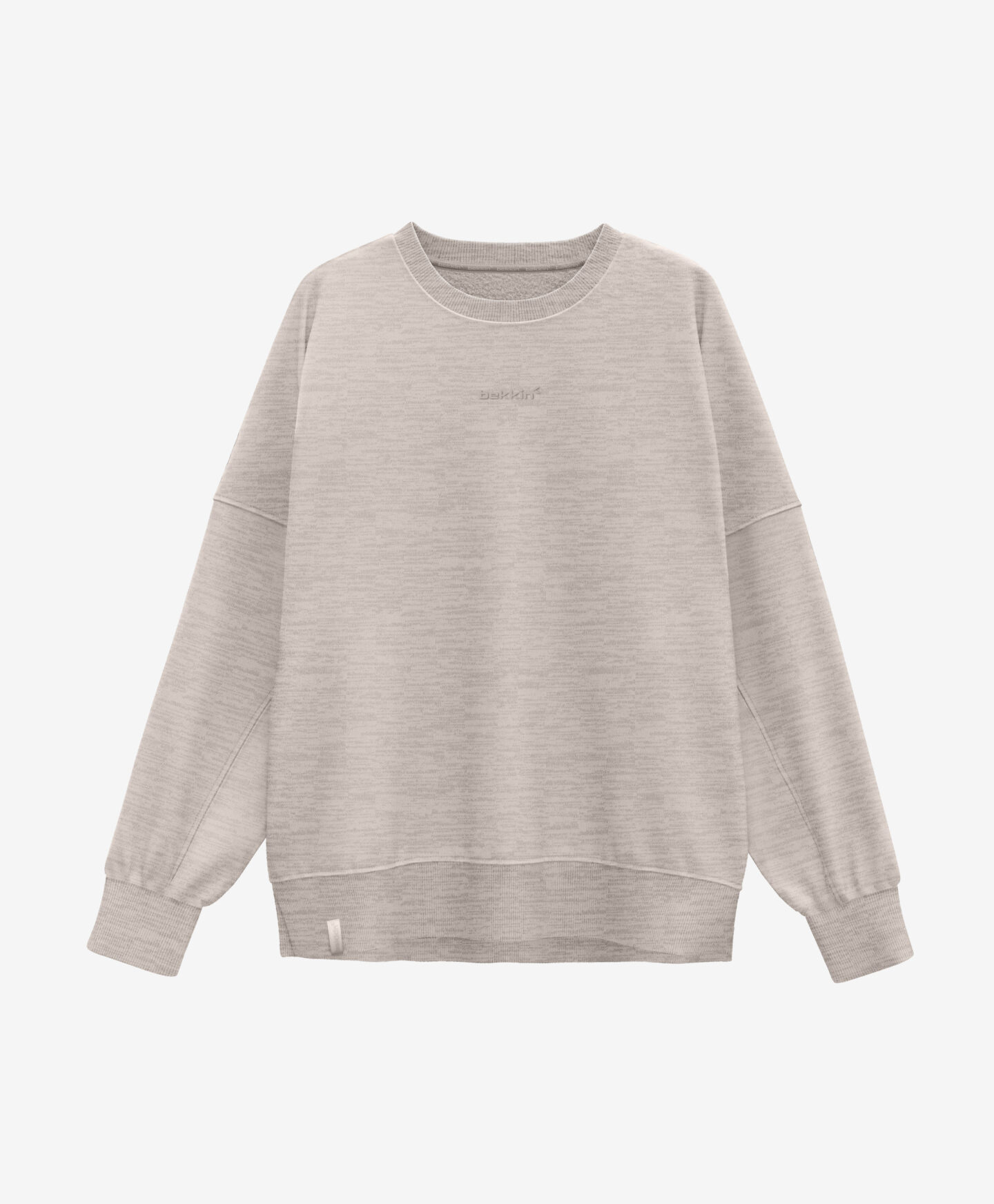 felpa beige da donna bekkin