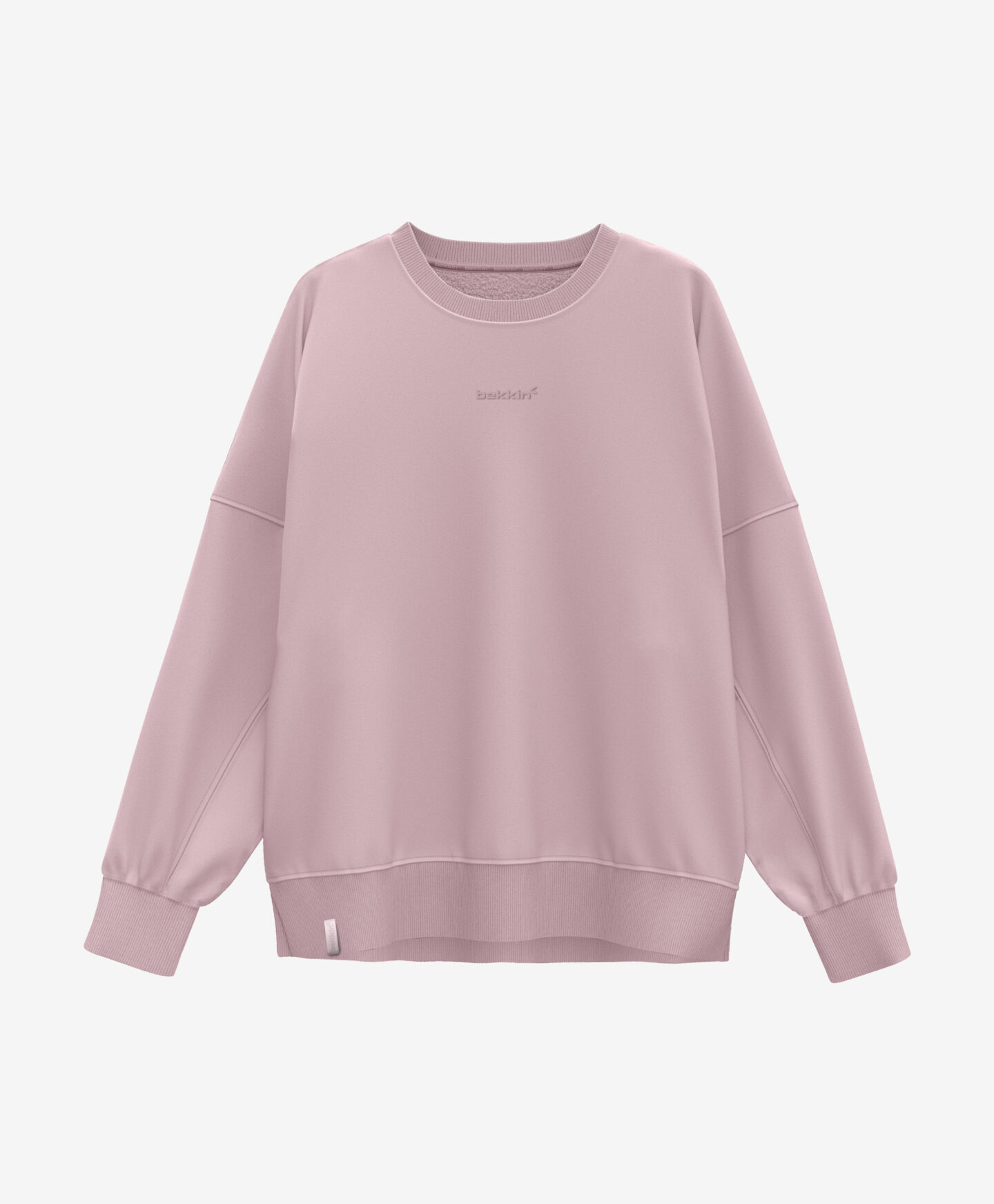 felpa rosa cipria da donna bekkin
