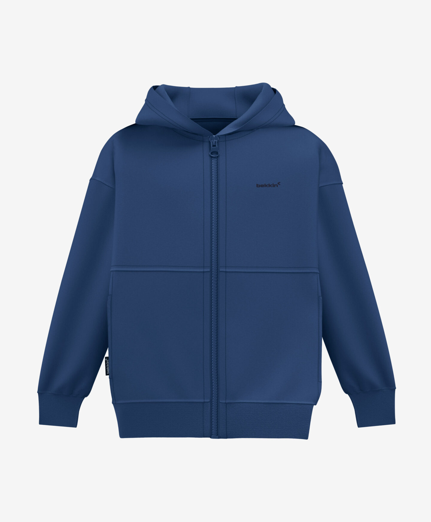 felpa blu da bambino bekkin