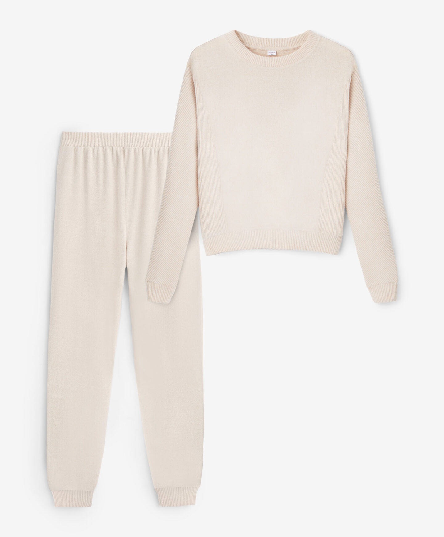 Pigiama da donna beige