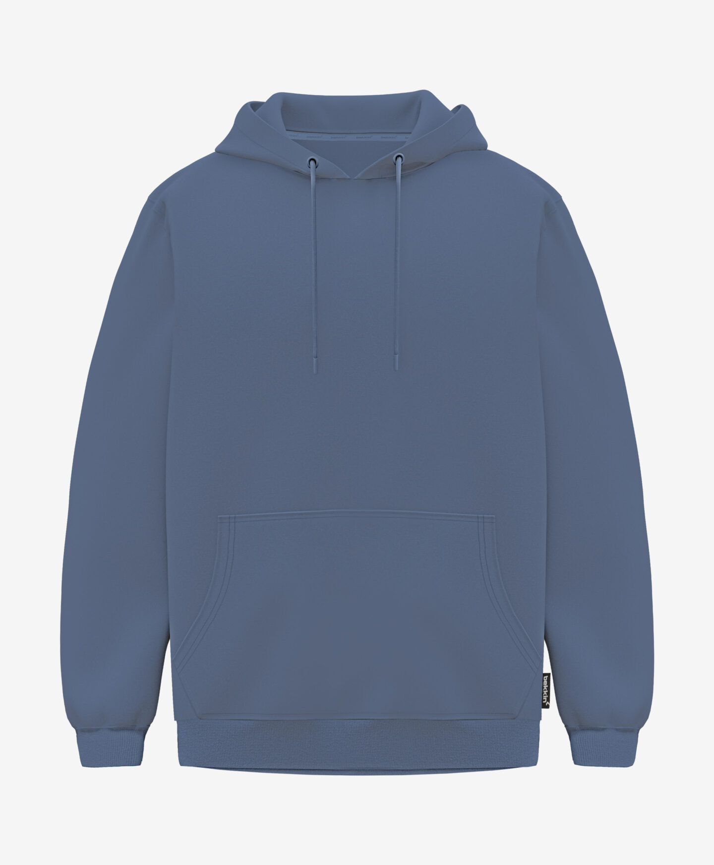 felpa blu da uomo bekkin