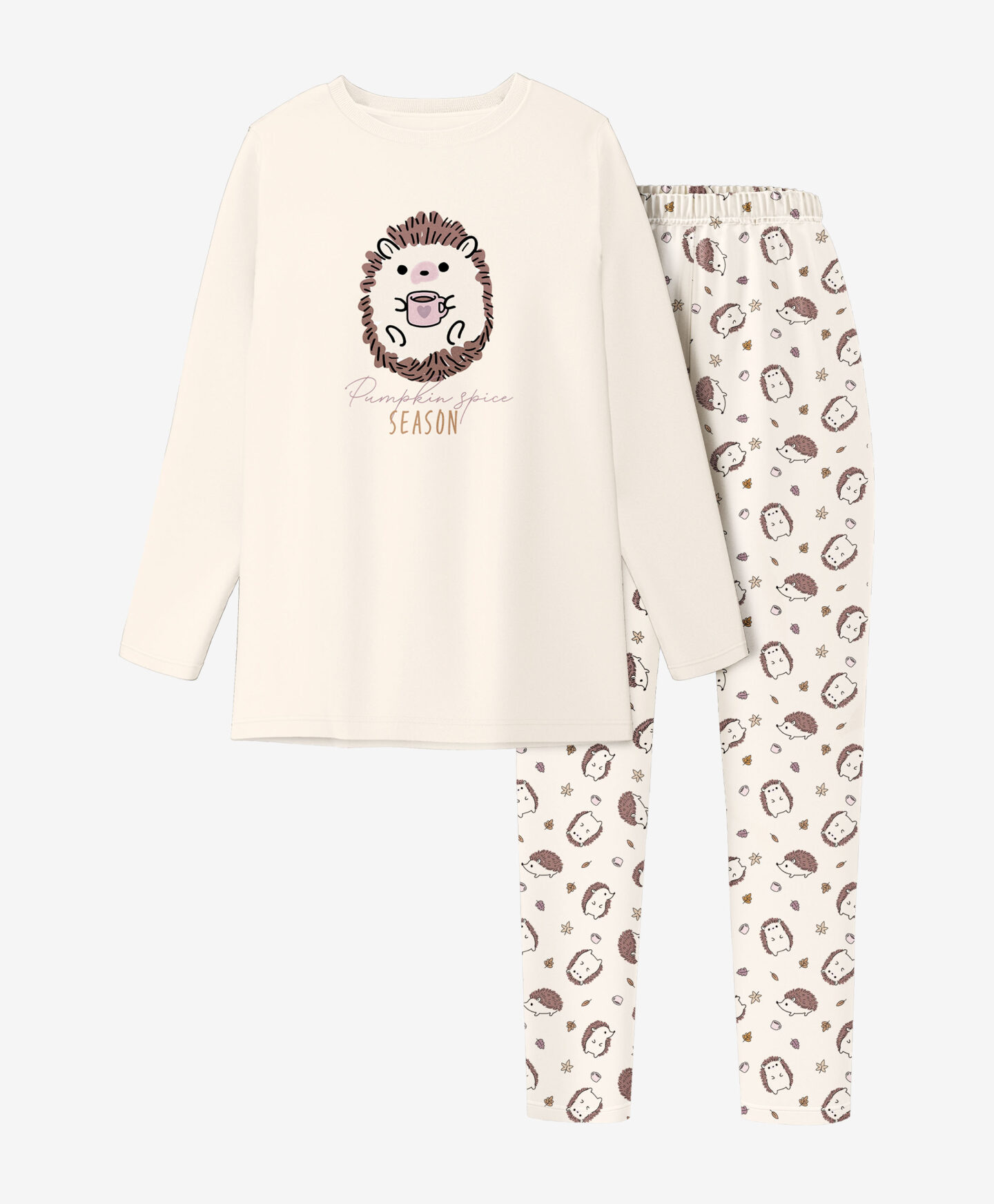 Pigiama con ricci da donna