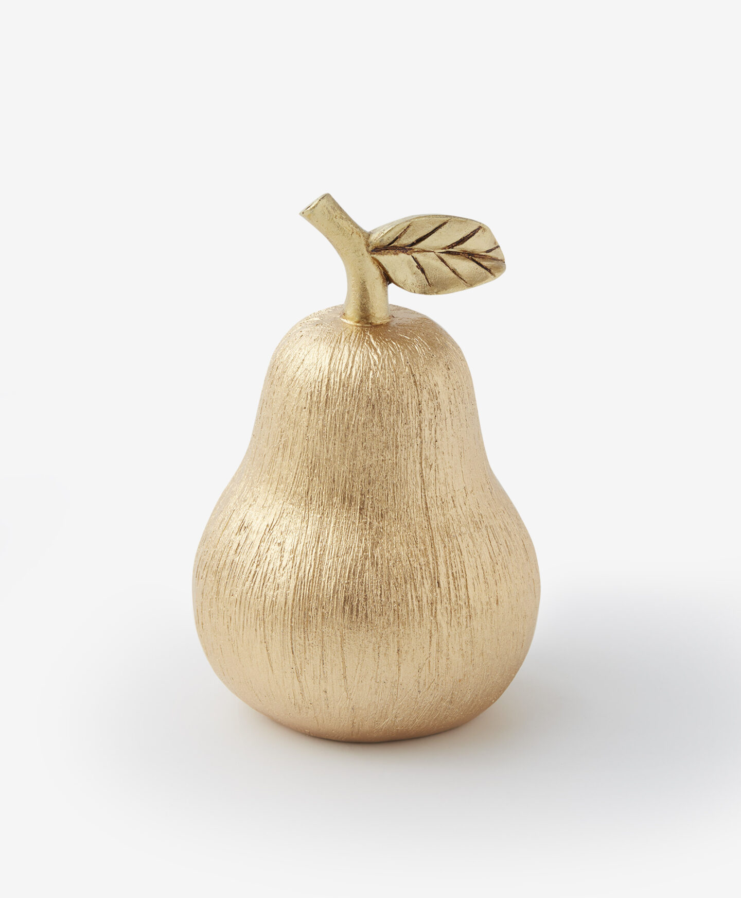 pera dorata decorativa