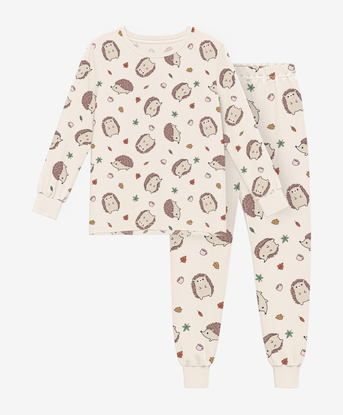 Pigiama con ricci da bambina