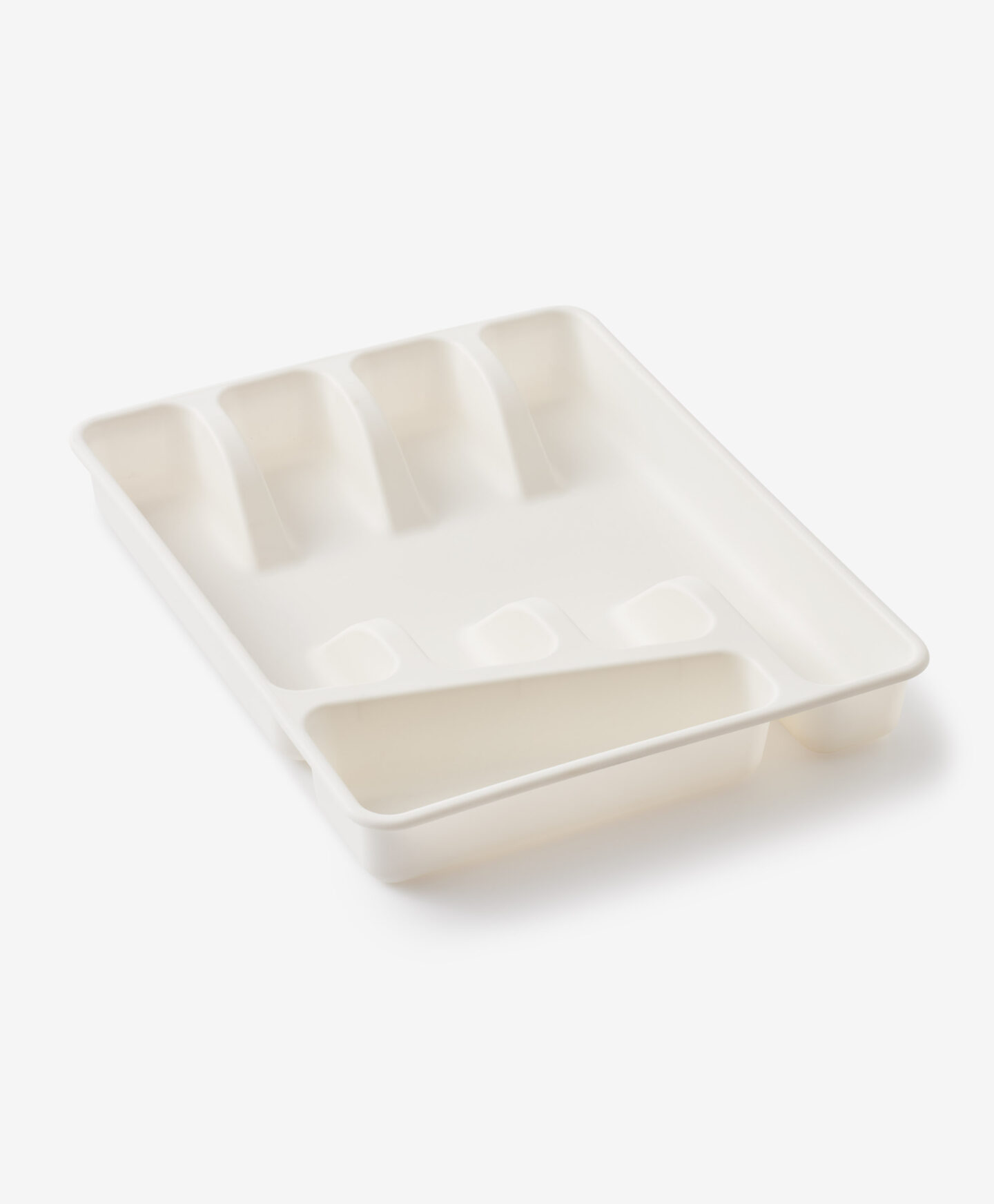 organizer per posate bianco