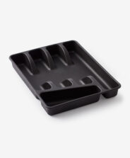 organizer per posate nero