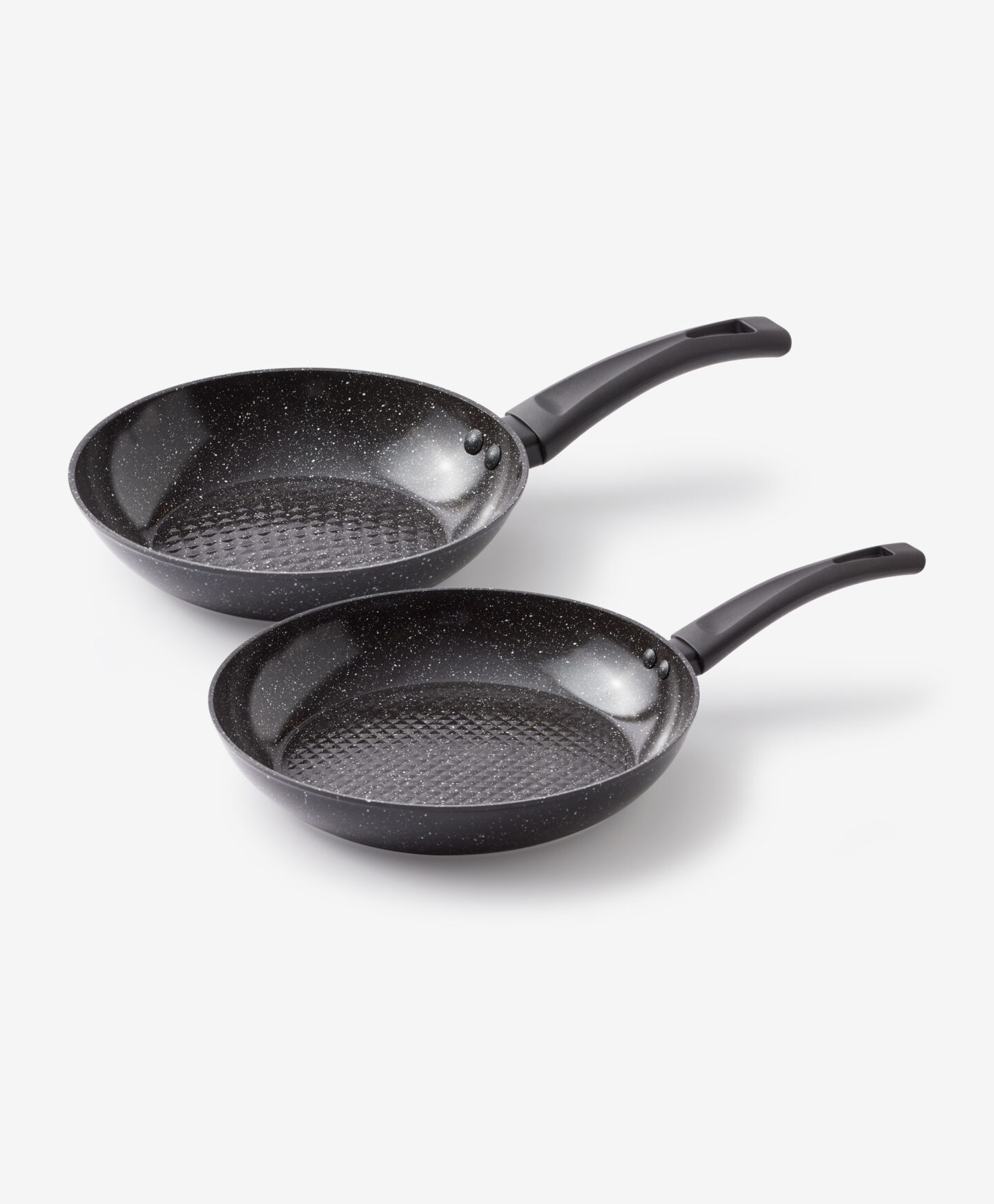 set di padelle antiaderenti nere