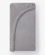 lenzuolo grigio in cotone