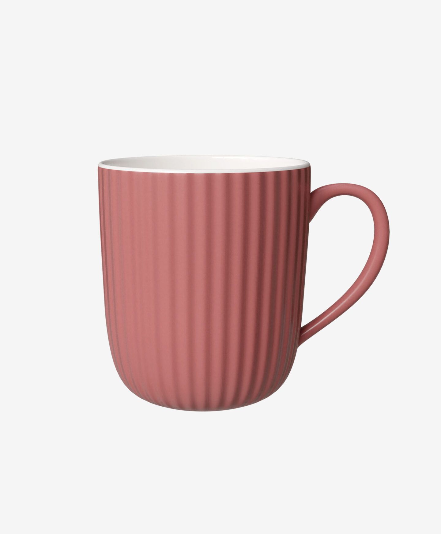 tazza rosa in porcellana