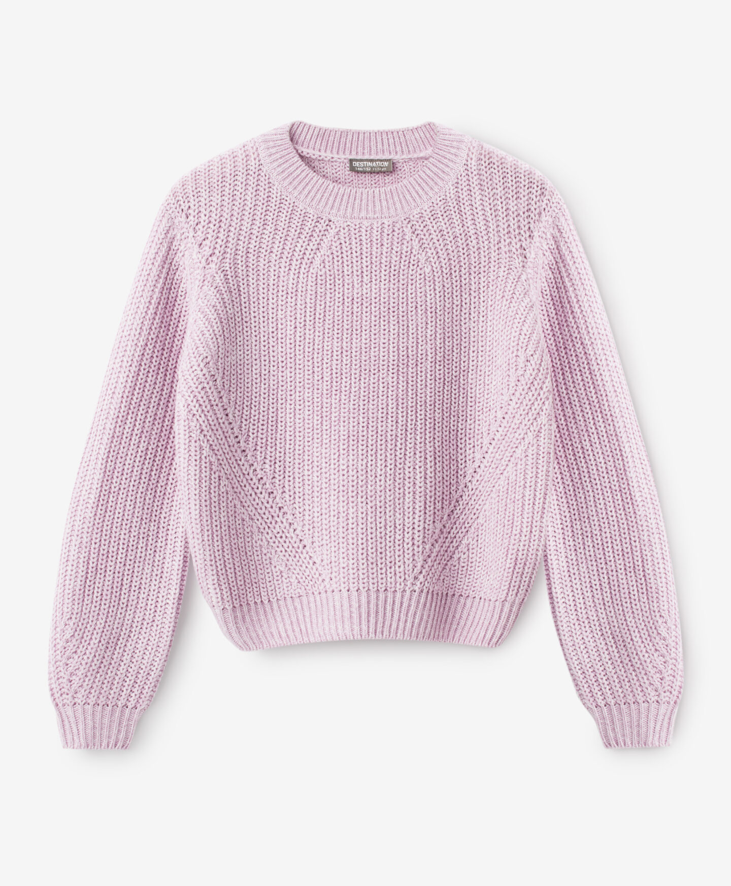 maglione viola da ragazza