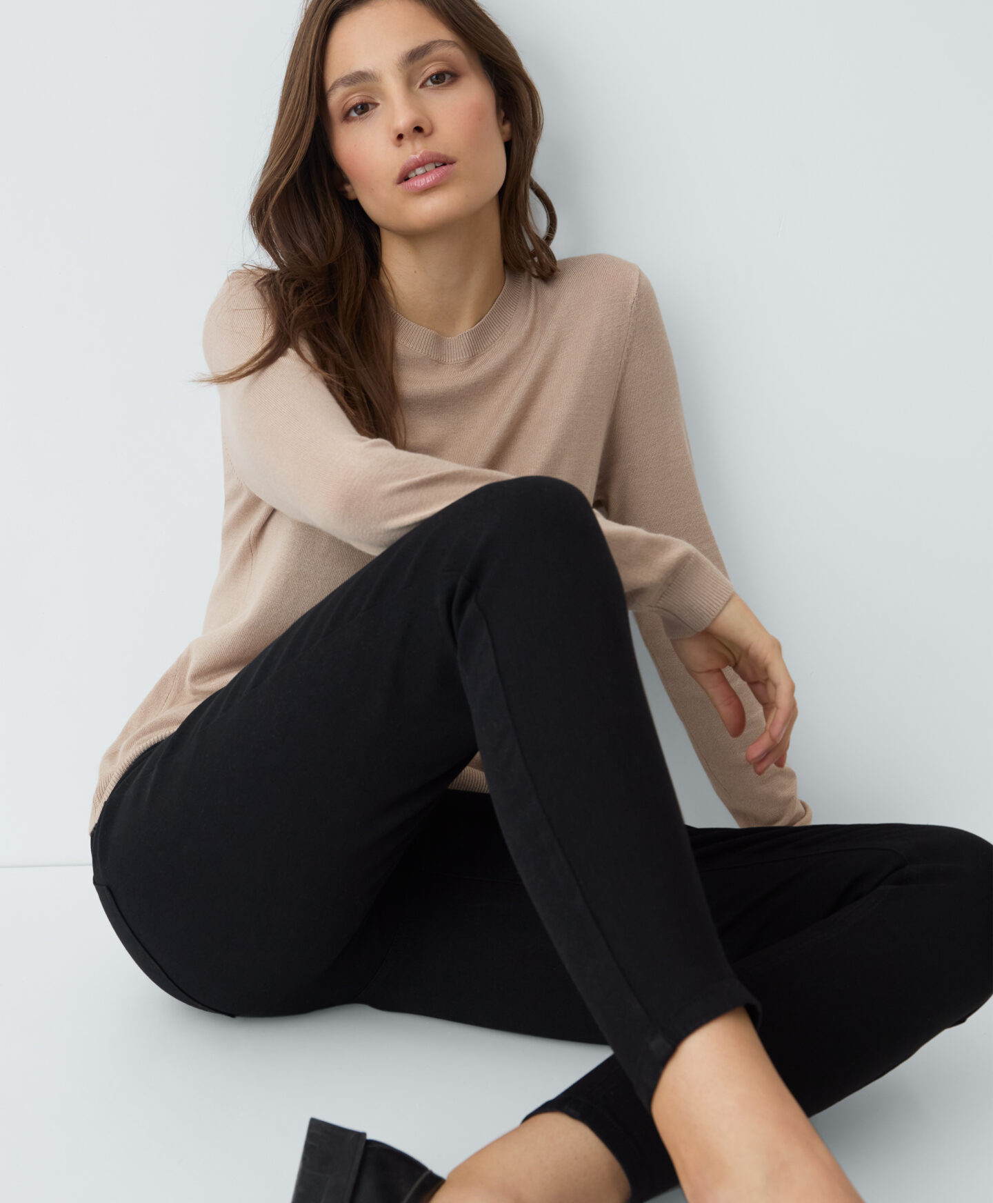jeggins neri da donna