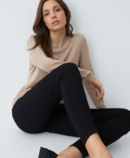 jeggins neri da donna