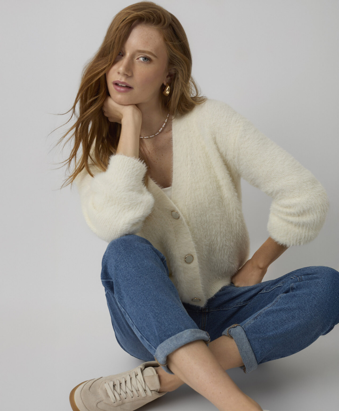 jeans blu navy da donna