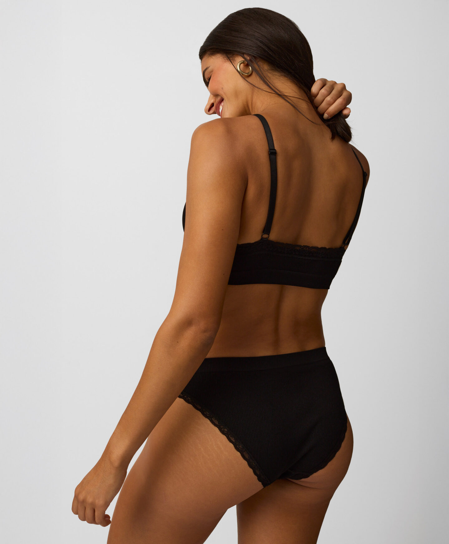 2-pak fig bikini z koronką czarnych