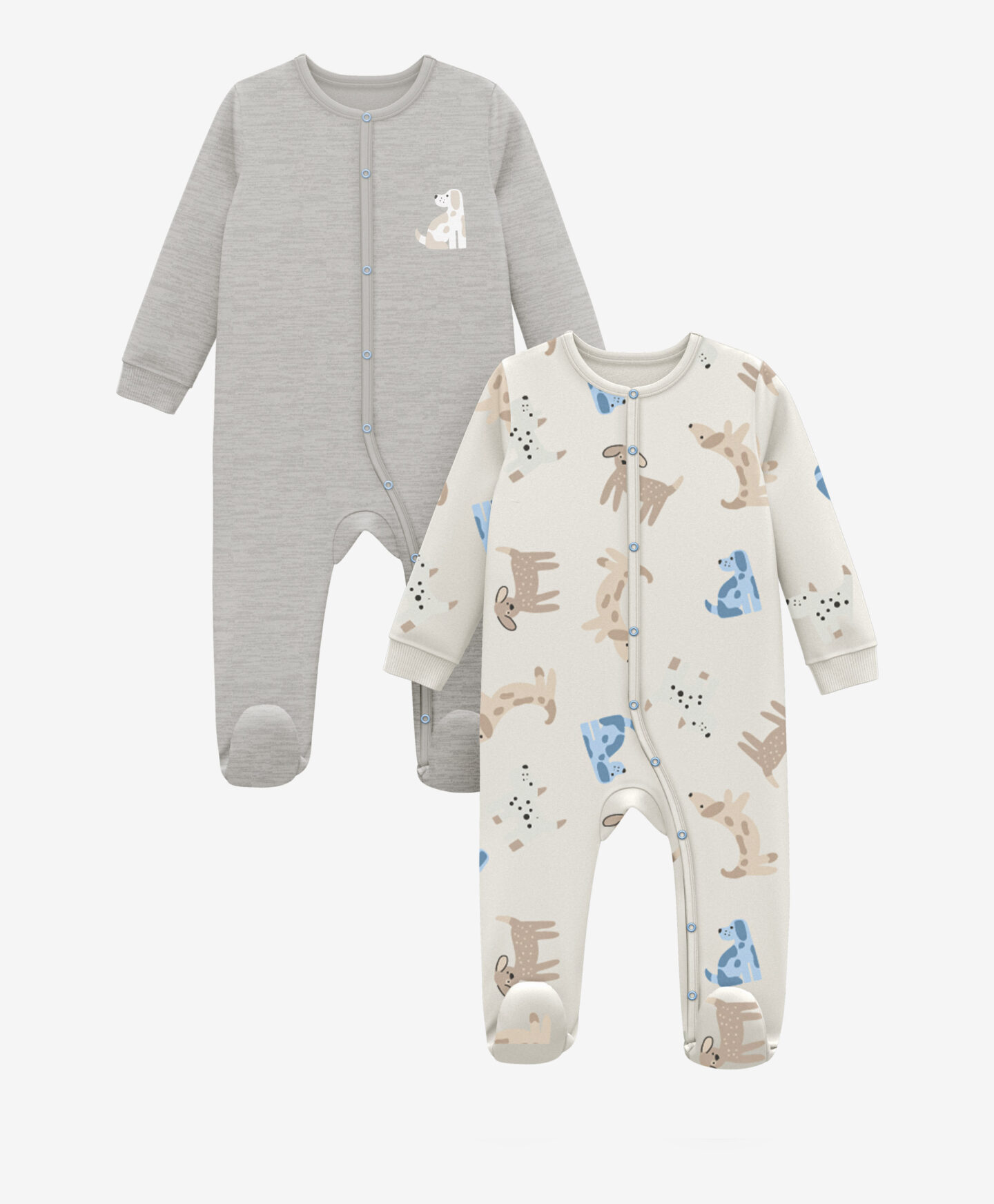 tutine da neonato grigio e beige