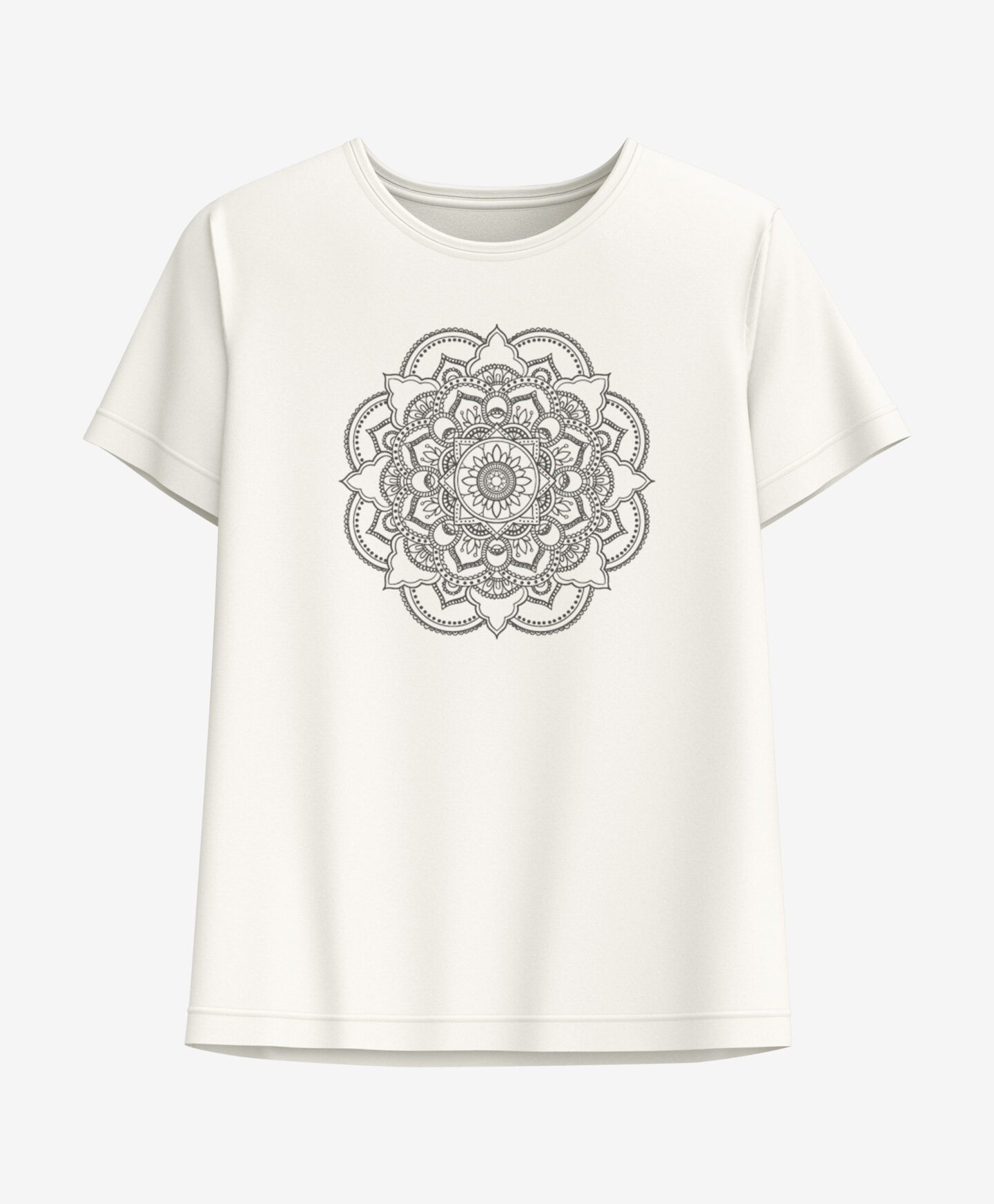 t-shirt bianca donna con stampa