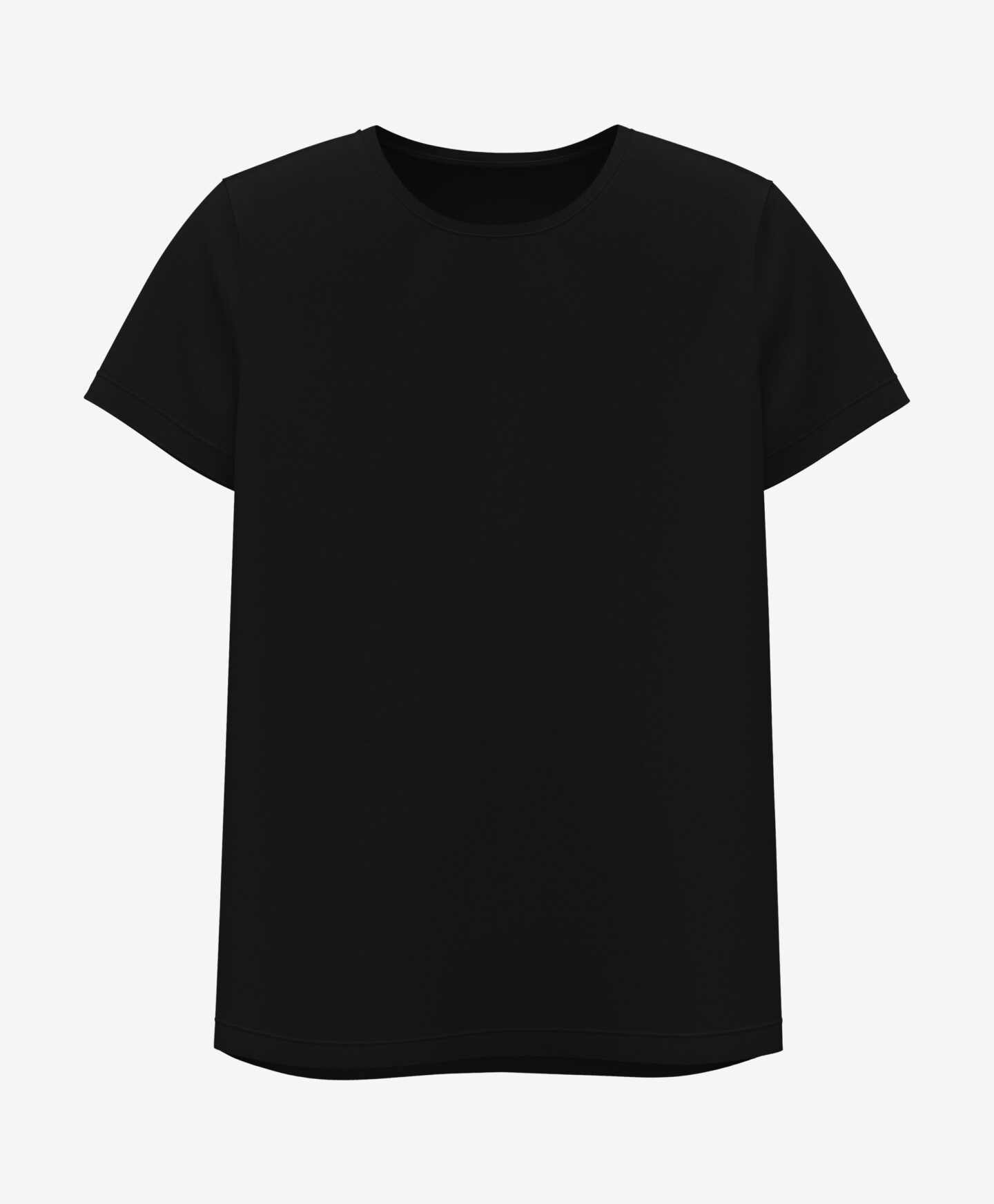 t-shirt nera da donna
