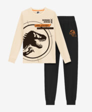 Piżama chłopięca Jurassic World 100% bawełny