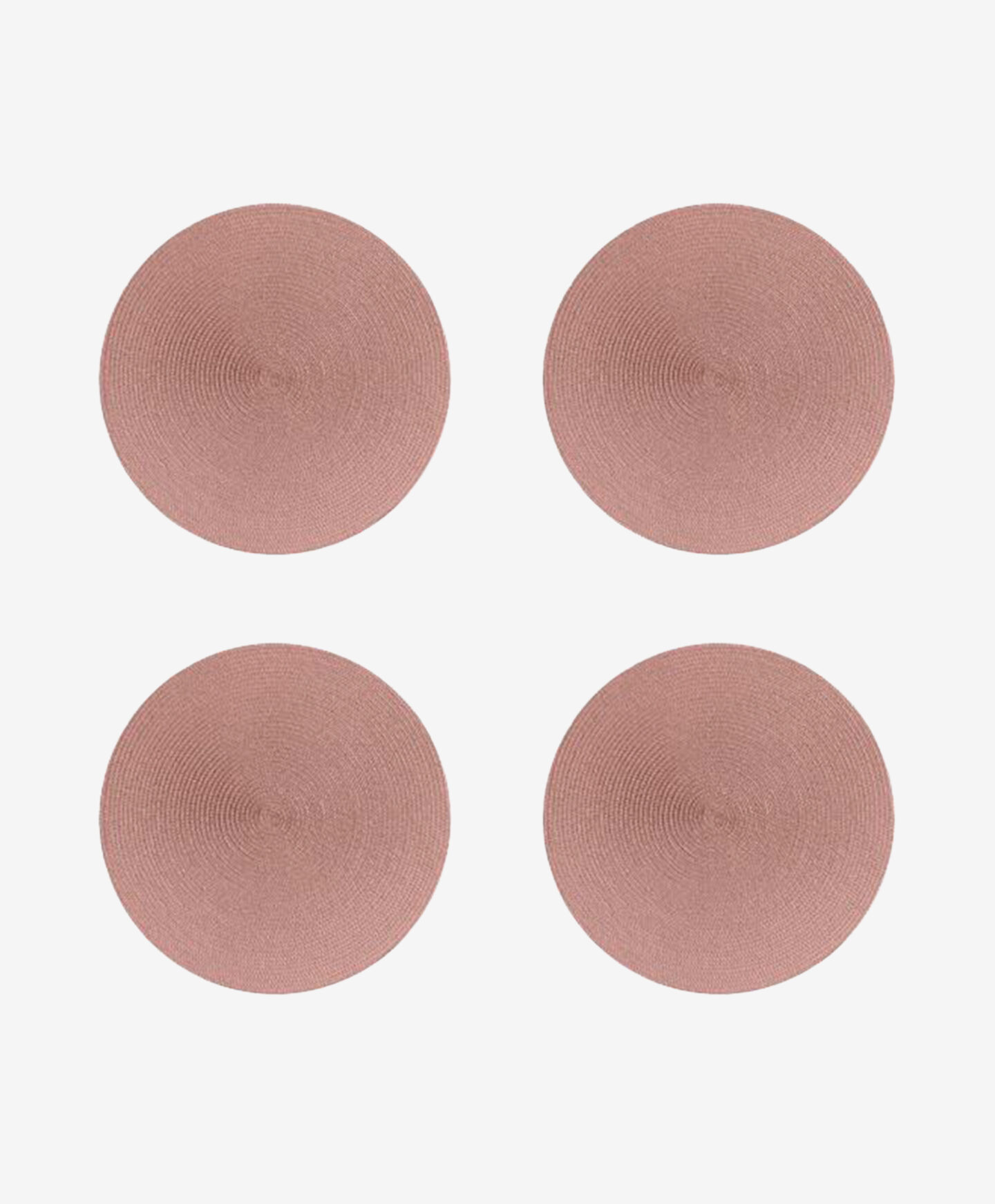 set quattro tovagliette rosa