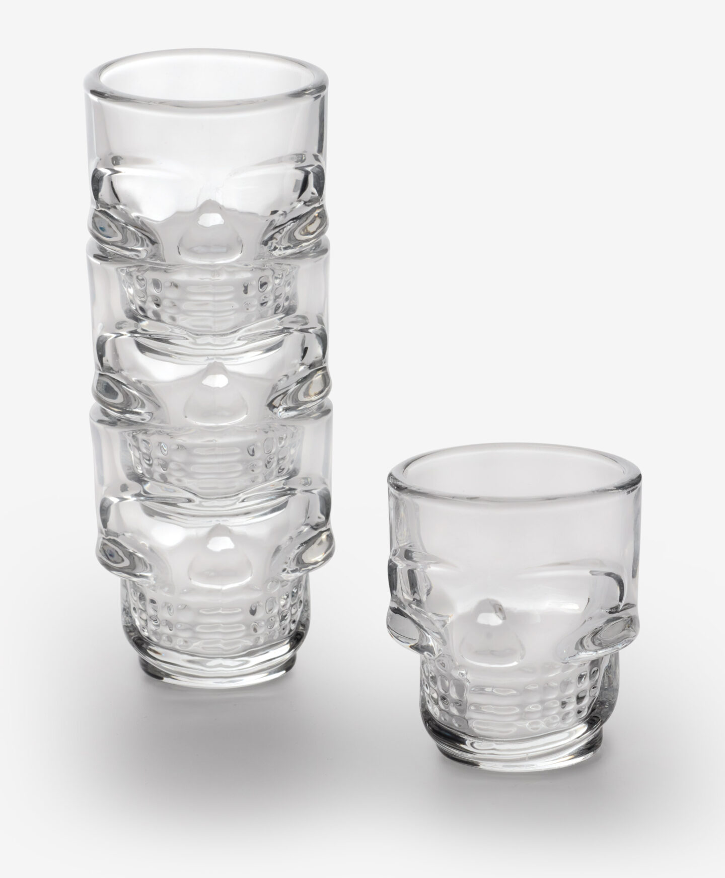 set bicchieri da shot a teschio