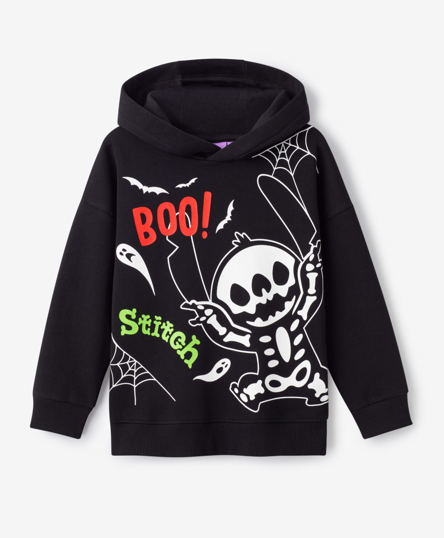 felpa da bambino stitch halloween