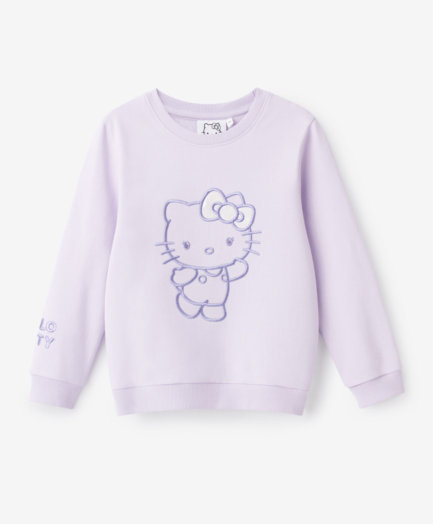 felpa viola hello kitty bambina