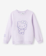 Bluza dziewczęca Hello Kitty fioletowa 100% bawełny