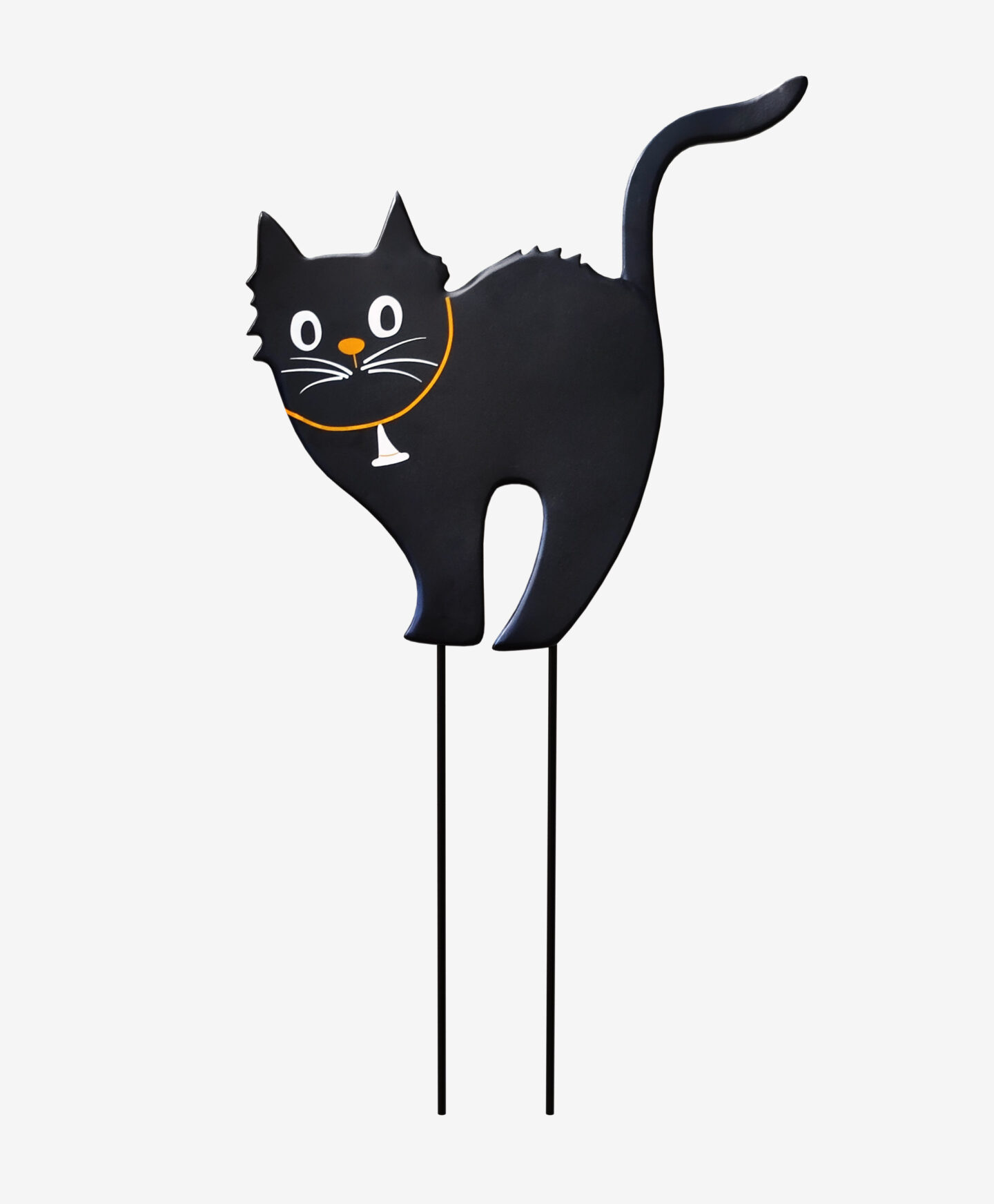 decorazione su bastoncini gatto