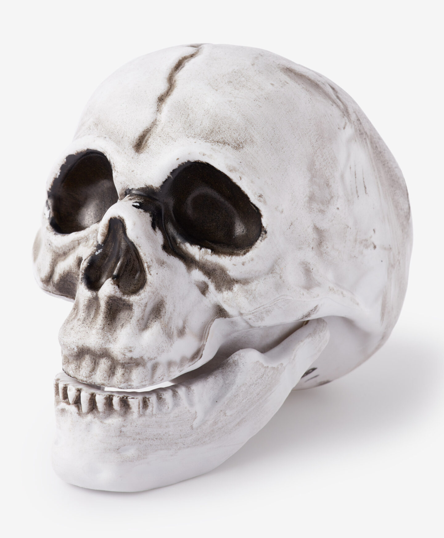teschio bianco per halloween