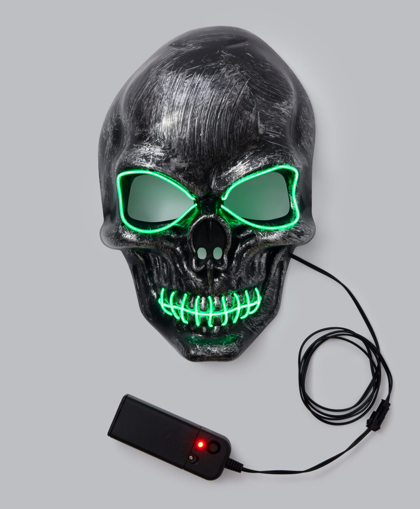 maschera led da mostro verde