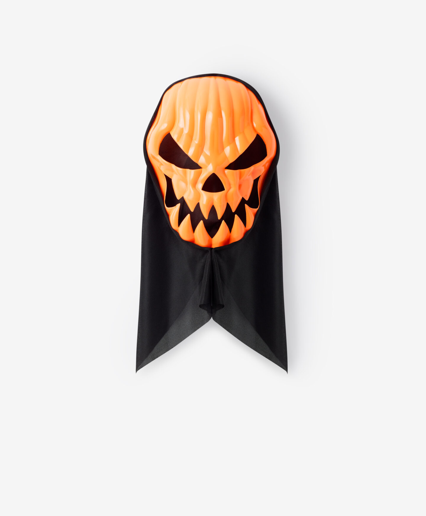 maschera da zucca arancione
