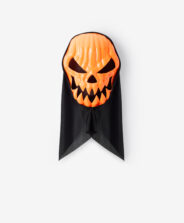 maschera da zucca arancione
