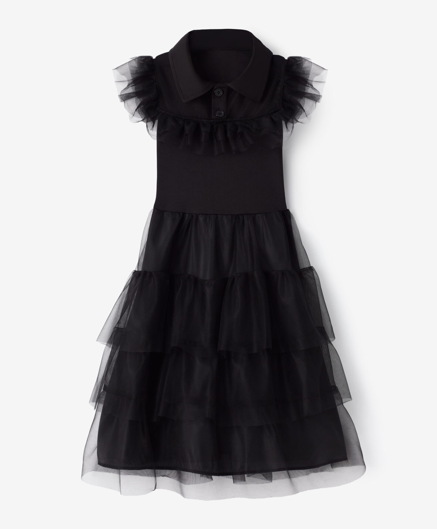 costume nero da strega bambina
