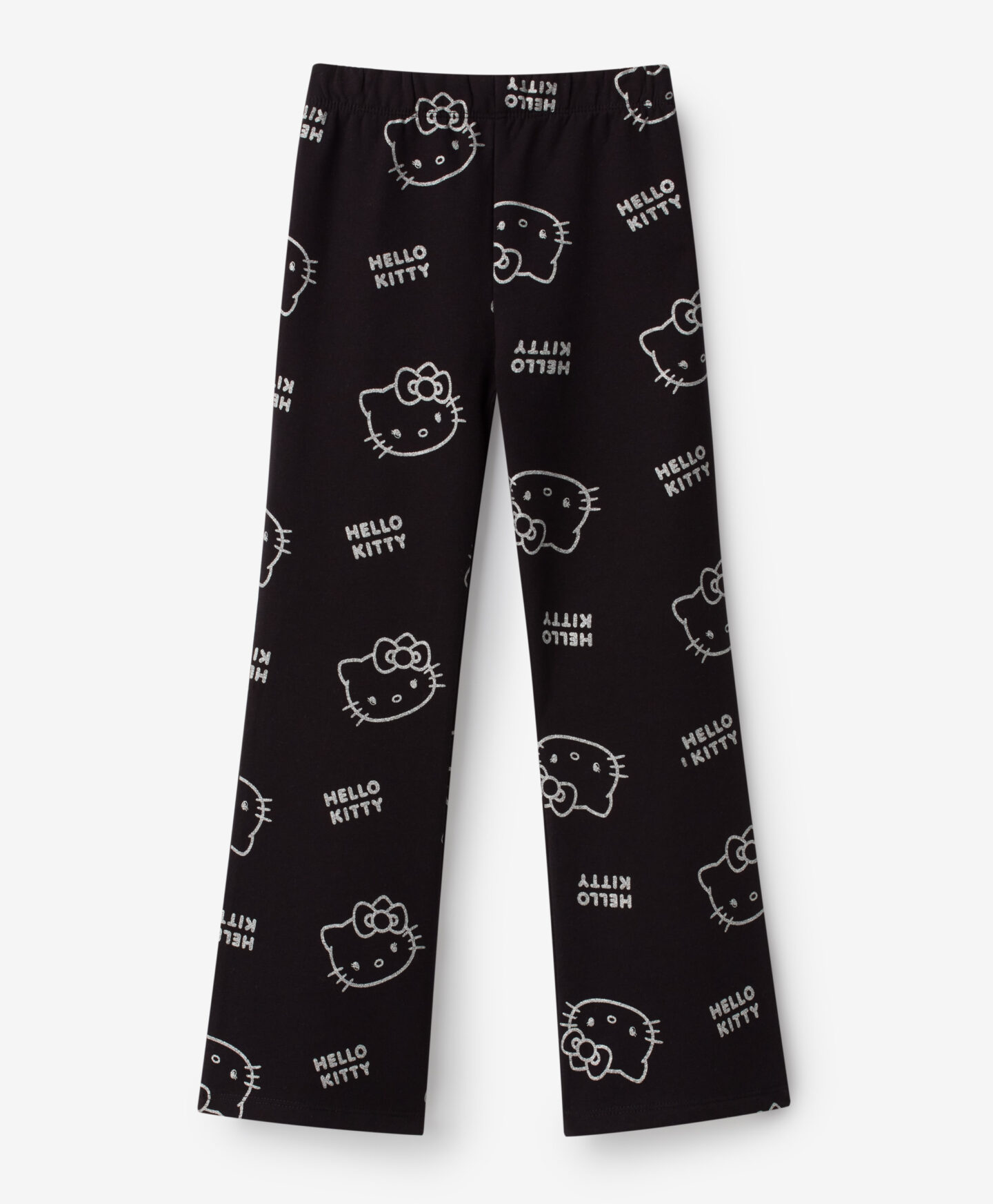 leggings neri hello kitty bambina