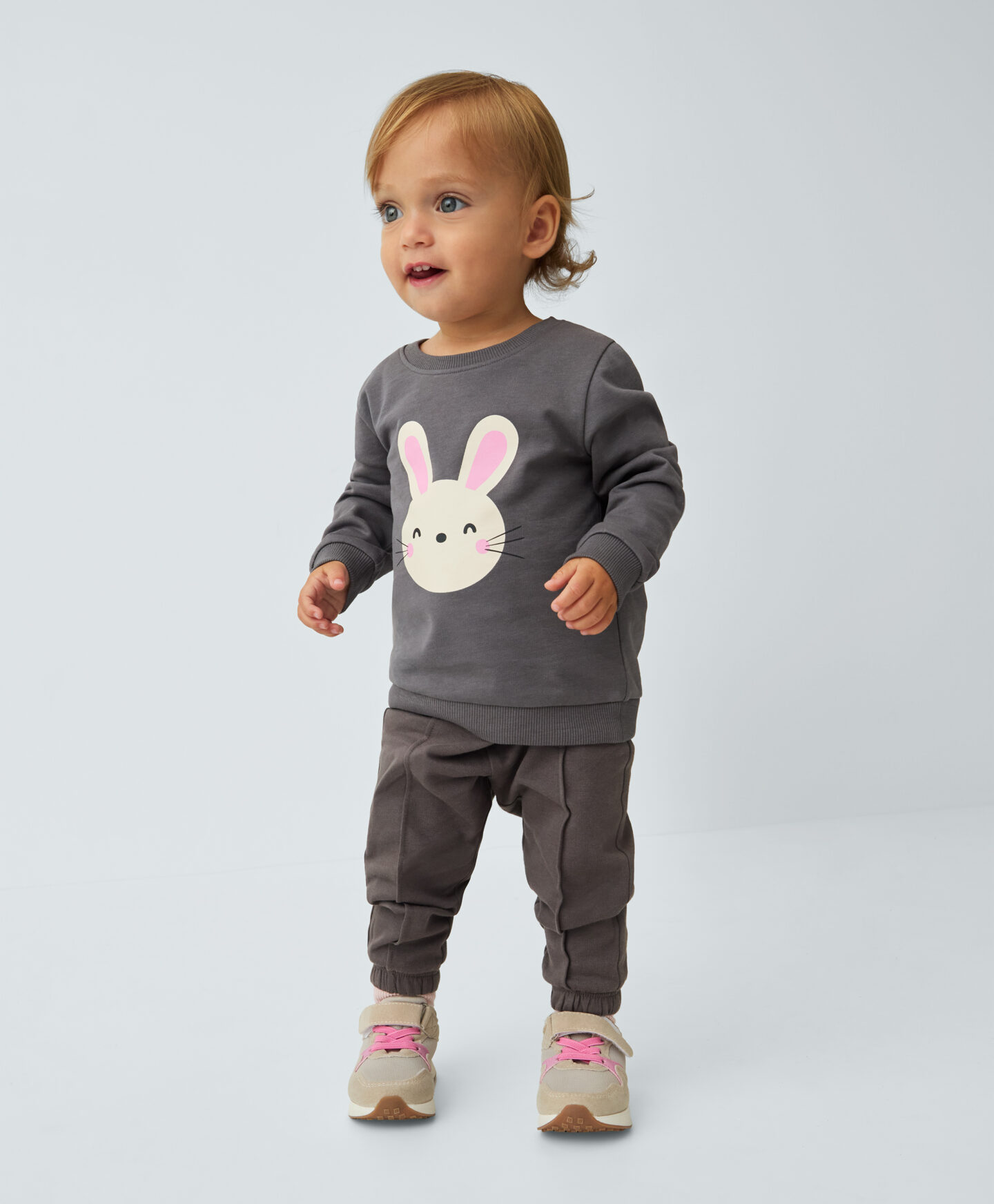 set tute neonata grigio e beige