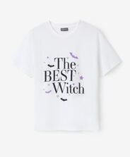 T-shirt dziewczęcy oversize 100% bawełny