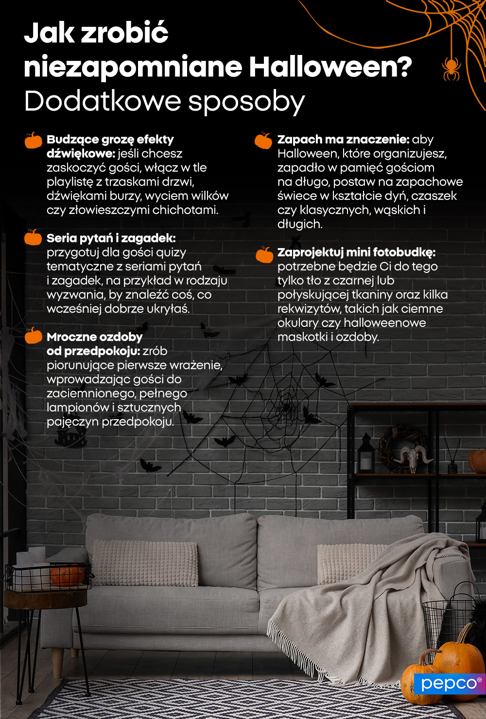 Podkręć swoje Halloween! - infografika.