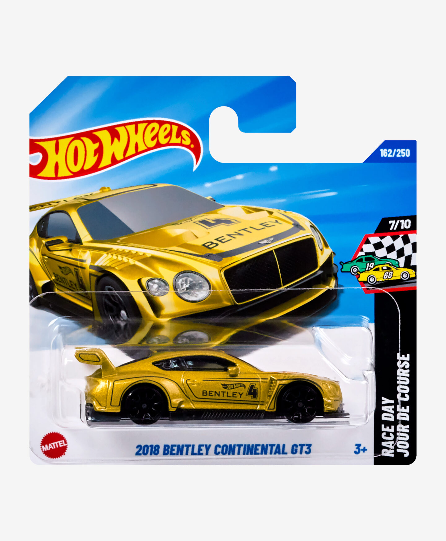 macchinina hot wheels dorata