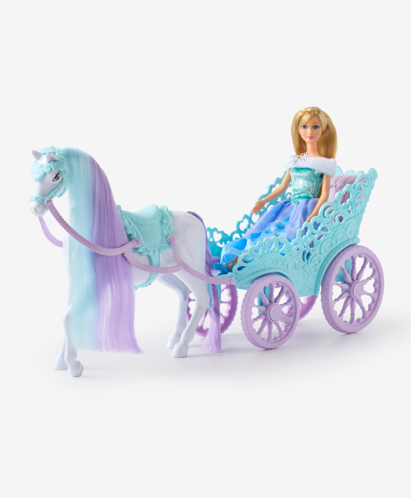 bambola moya mia carrozza azzurra