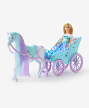 bambola moya mia carrozza azzurra