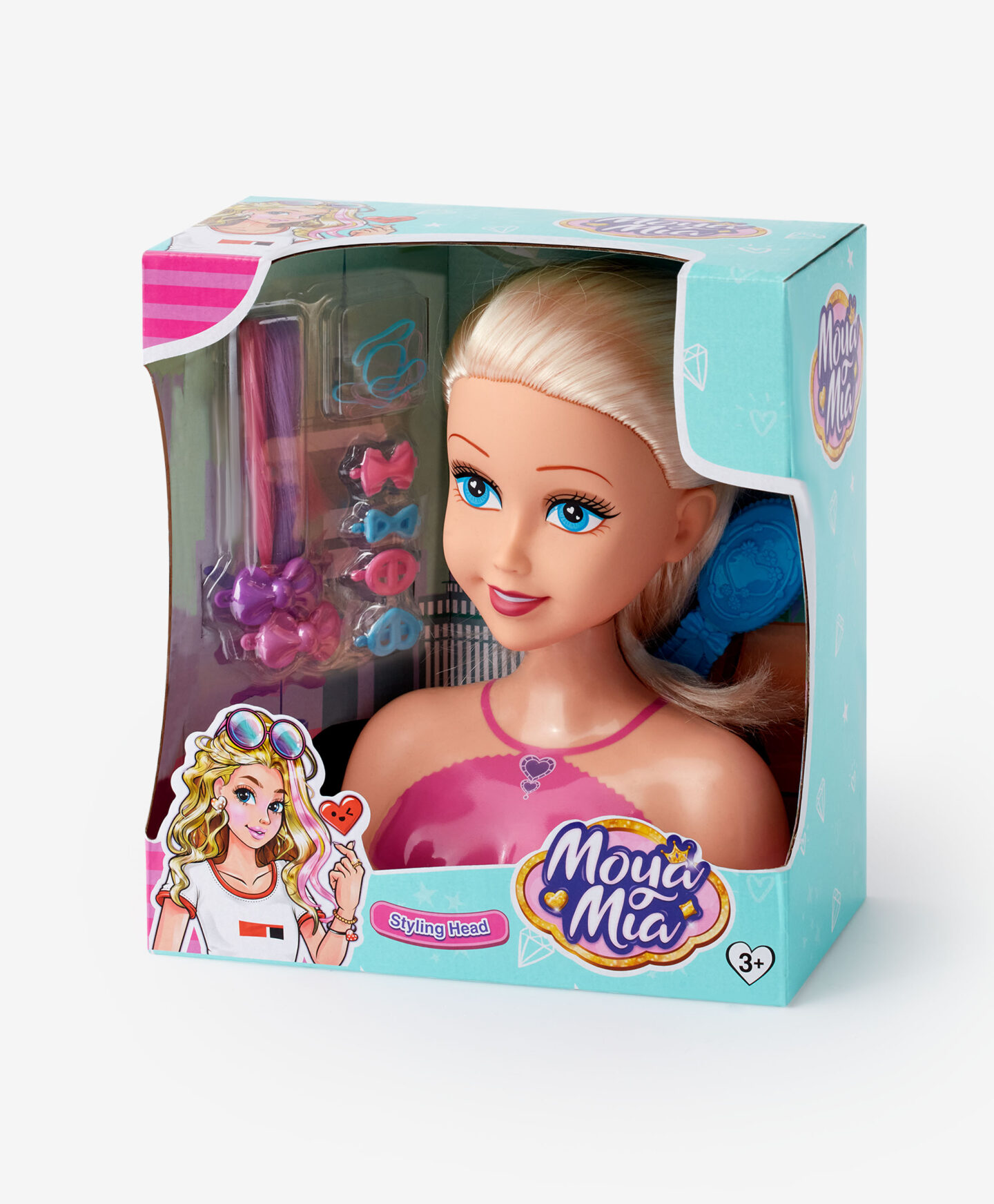 testa per acconciature