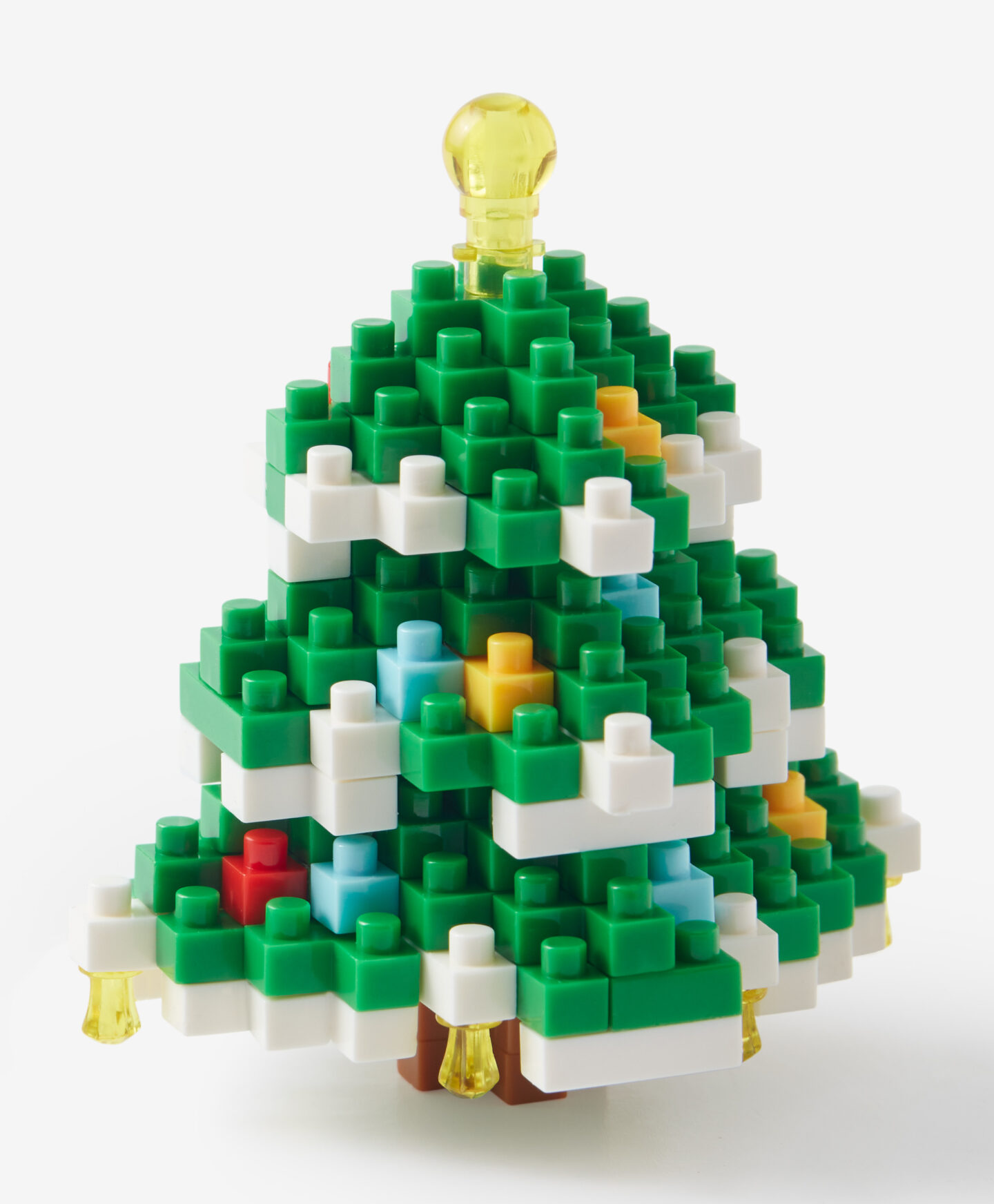 albero di natale a mattoncini