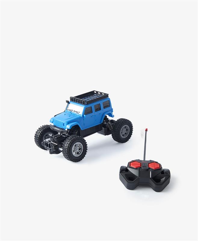 macchinina fuoristrada blu