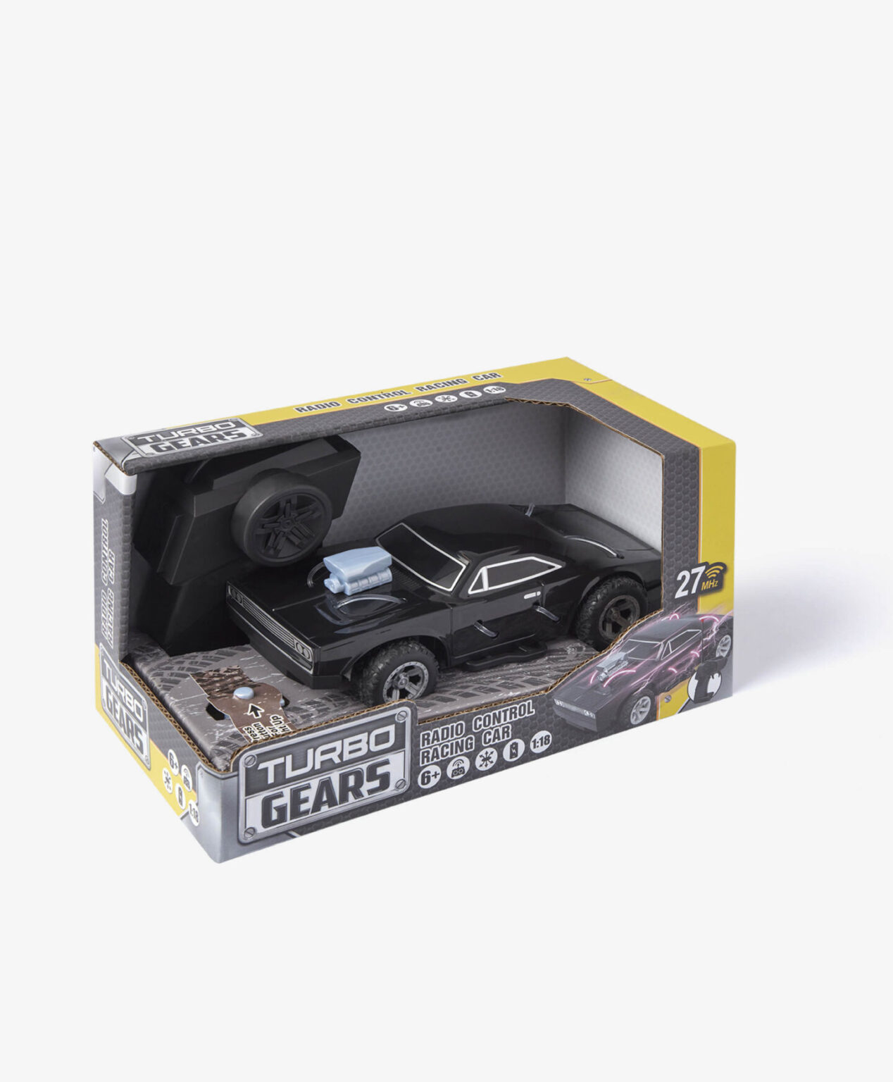 Samochód sportowy czarny