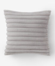 cuscino grigio a righe