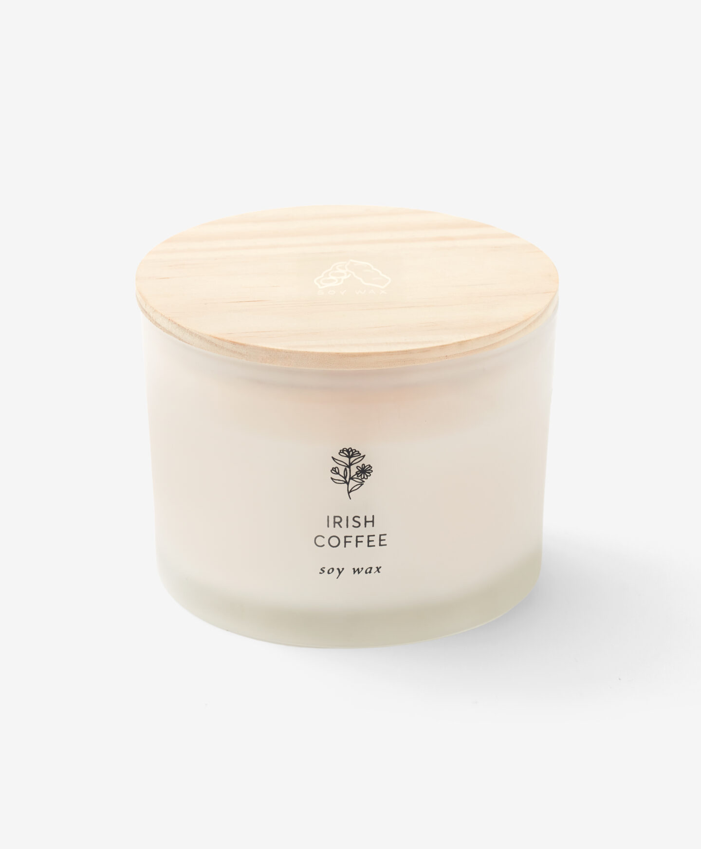candela beige profumata