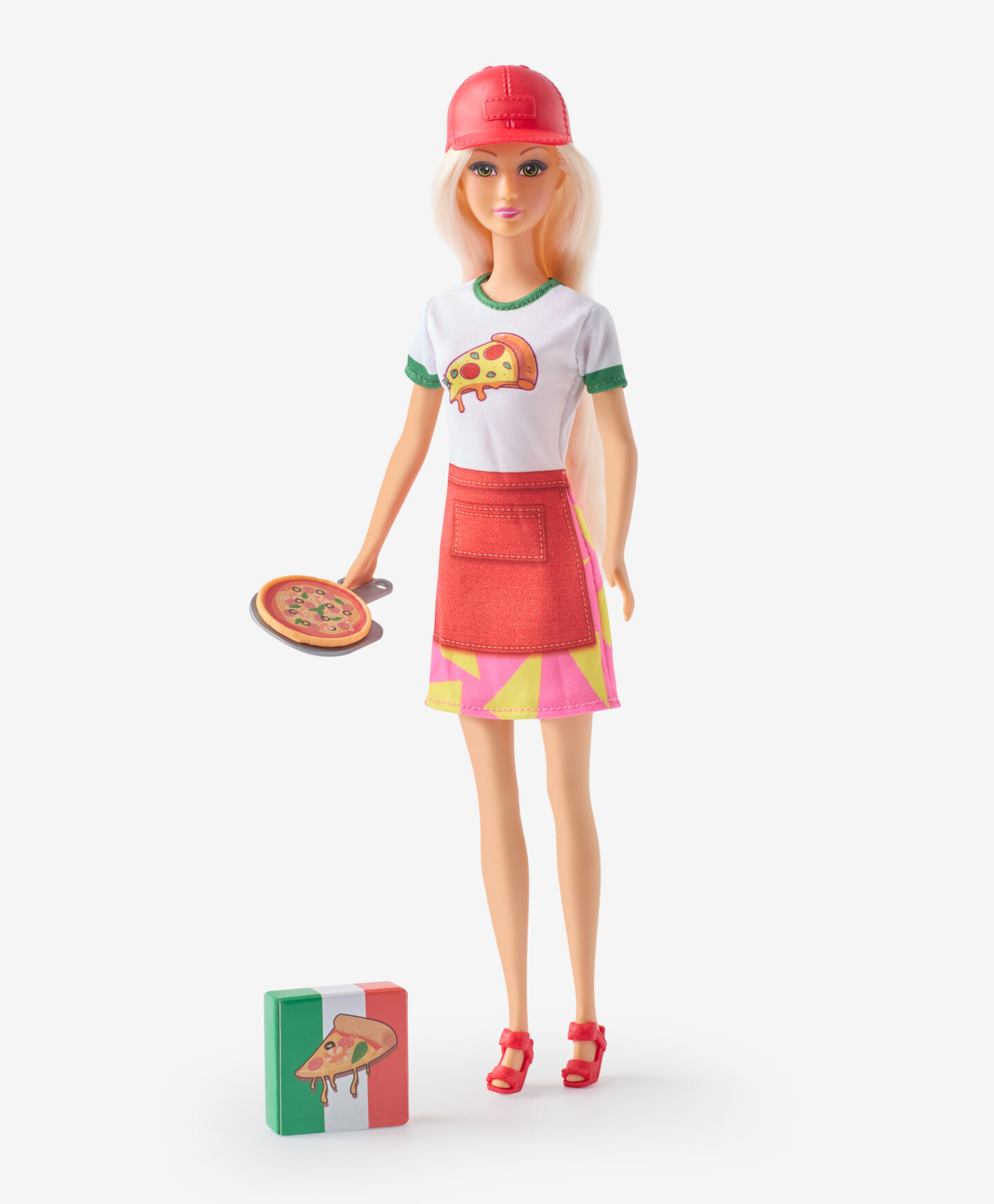 bambola moya mia set pizzeria